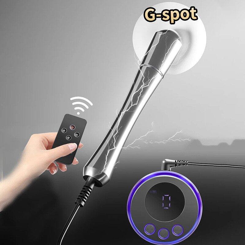 Unisex Shock Plug Expander Expansion Enlarger Extend E-stim Therapy Device BDSM&