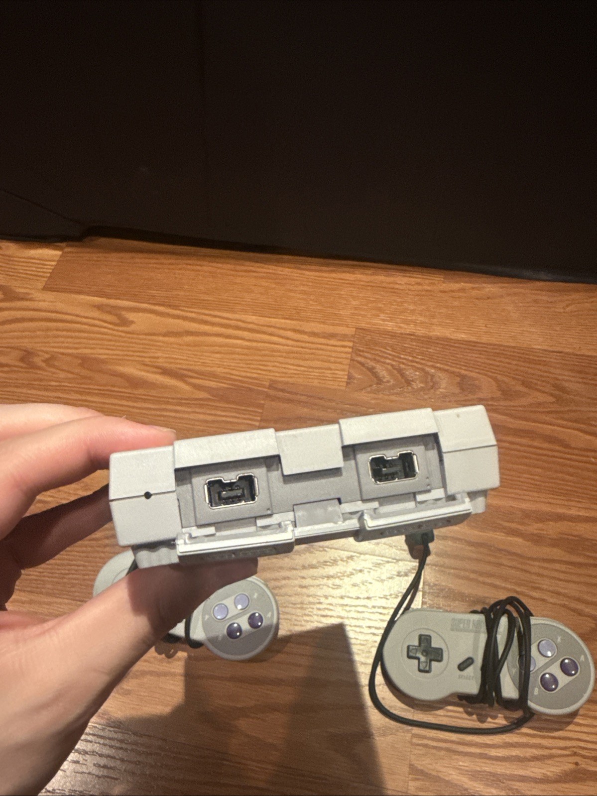 Nintendo Super NES Classic Edition SNES CLV-201 HDMI Cable 2 Controllers