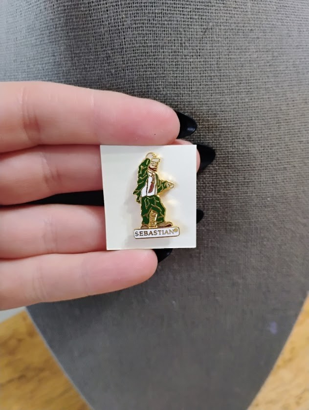 Sebastian the Clown pin