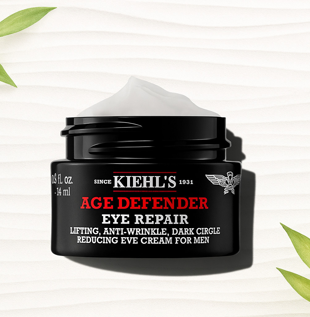 Kiehl’s Age Defender Eye Repair 0.5oz Anti-Aging Eye Cream for Men Lift & Firm