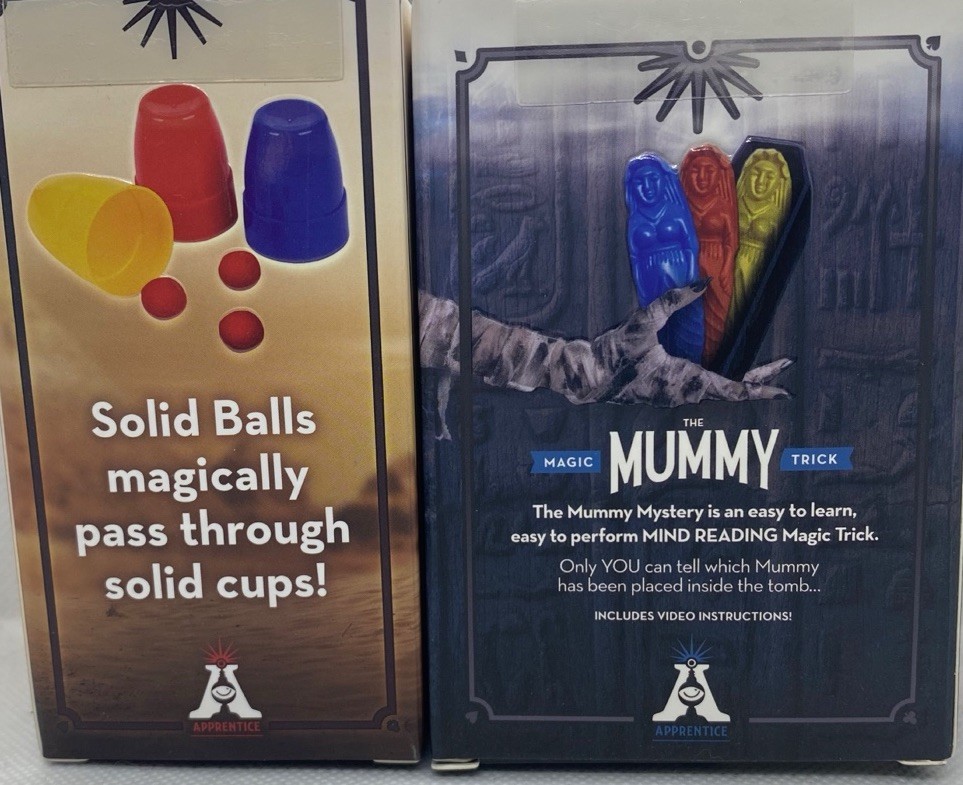 The Mummy & Cups And Balls Plus Pro Online Instructions Complete Routine!