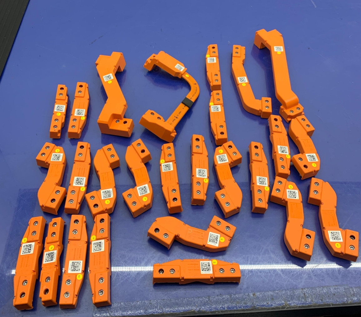 2020 - 2022 PORSCHE TAYCAN OEM MODULAR BUSBAR CONNECTORS MULITPLE PIECE SET 26