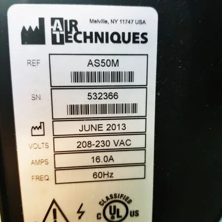 Air Techniques AirStar 50 AS50M Dual Oilless Compressor