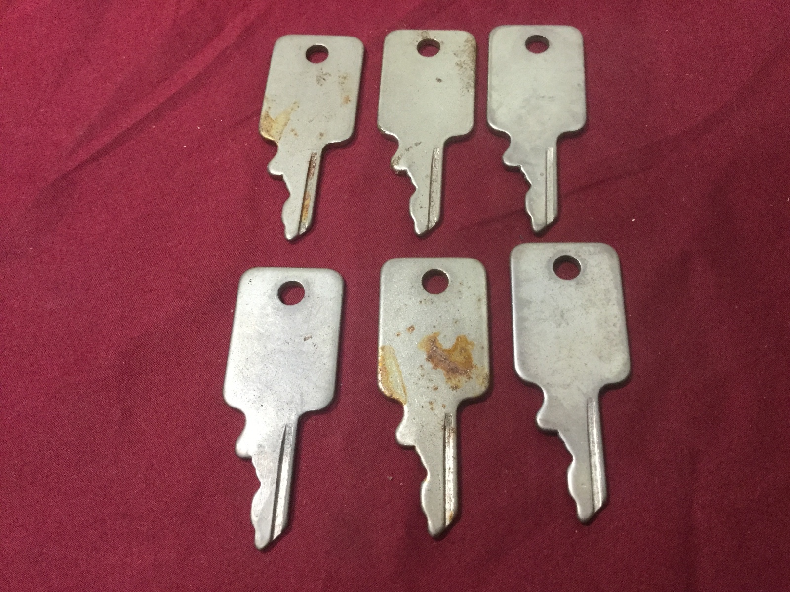 Samsonite Aftermarket S86 Pre-cut Luggage Keys, Set of 6 - Locksmith