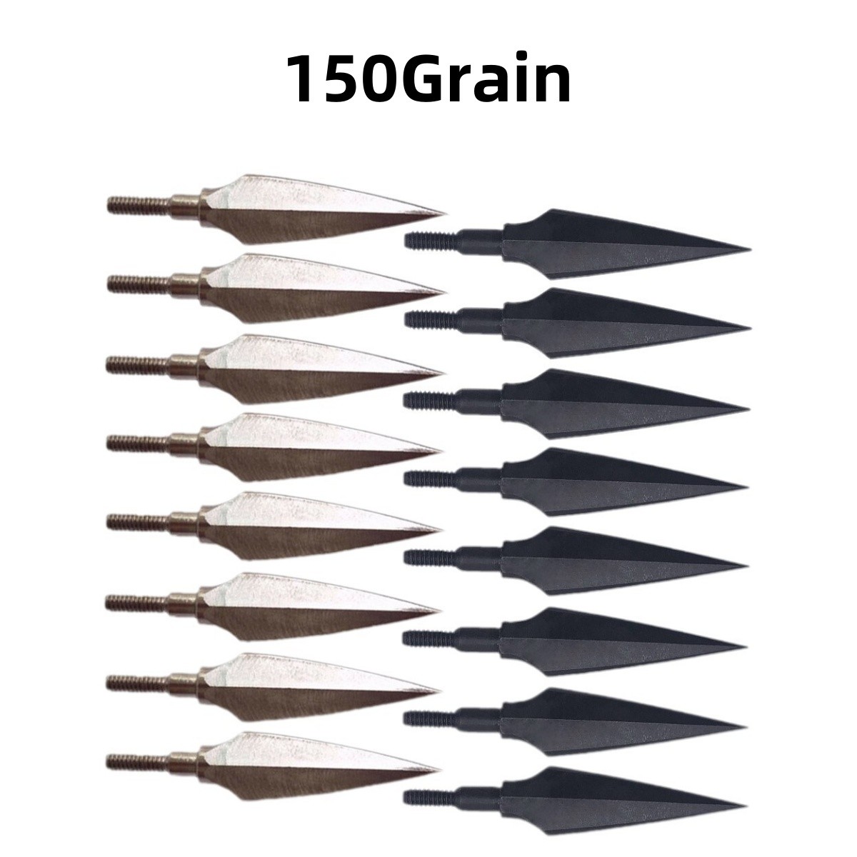 150Grain Archery Arrowheads Traditional Broadhead Screw Bow Crossbow Hunting