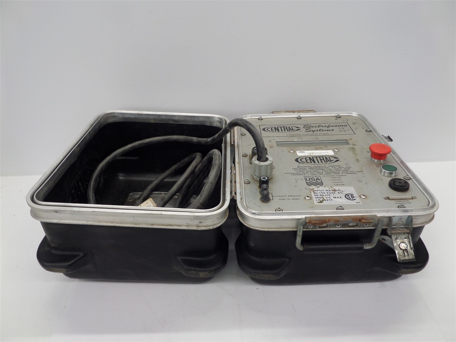 G Fisher Central Plastics Model C06 Electrofusion System - No Manual