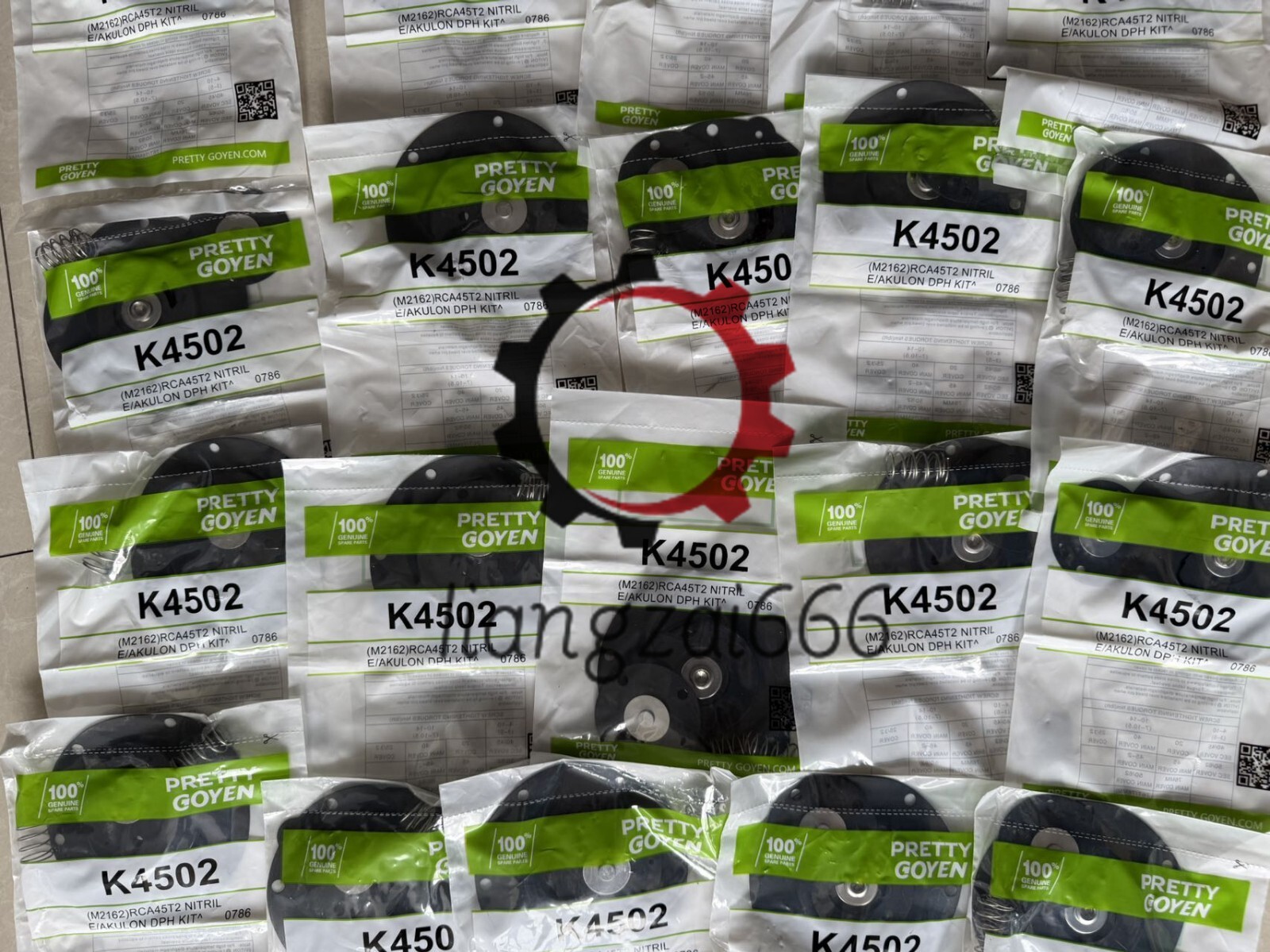 1PCS NEW GOYEN K4502 M2162 pulse valve diaphragm repair kit