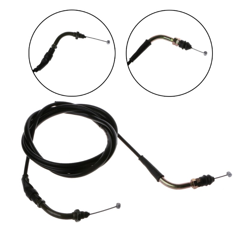 180cm Long Motorcycle Throttle Cable Scooter Cables For GY6 Engine
