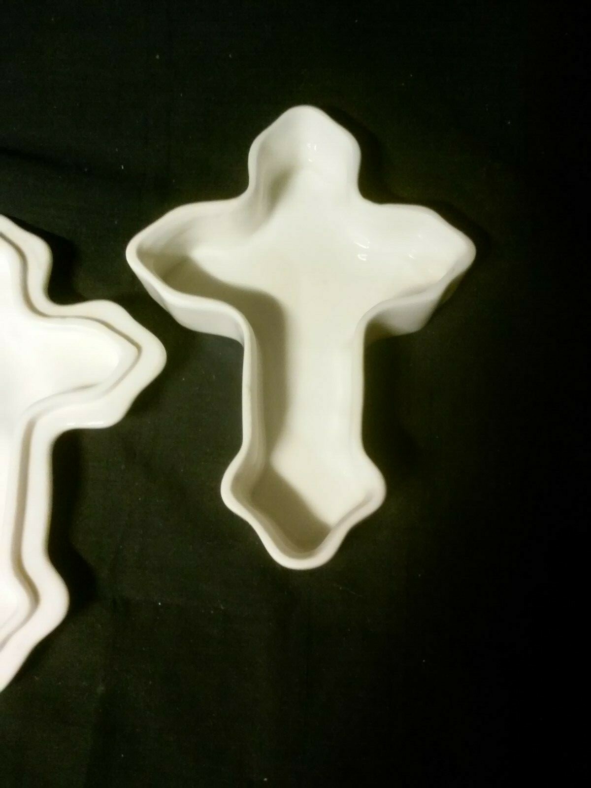 Lefton China Cross Trinket Box ... 1992 Geo. Z Lefton