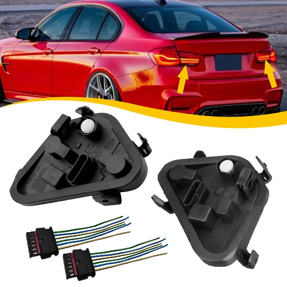 Left & Right Side Tail Light Holder Rear Light Socket Fit for BMW 320i 328i 335i