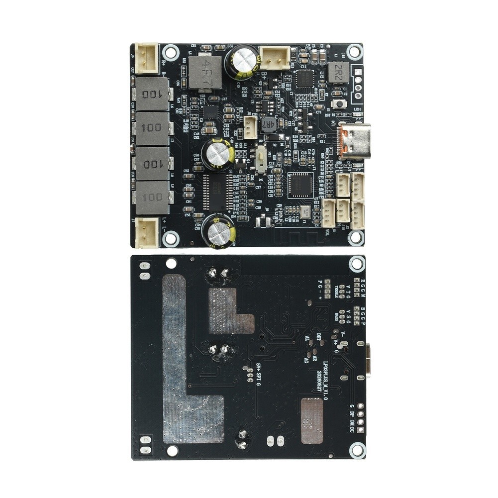 7.4V Wireless Audio For amplifier Board 2x25W with Adjustable Bass and for
