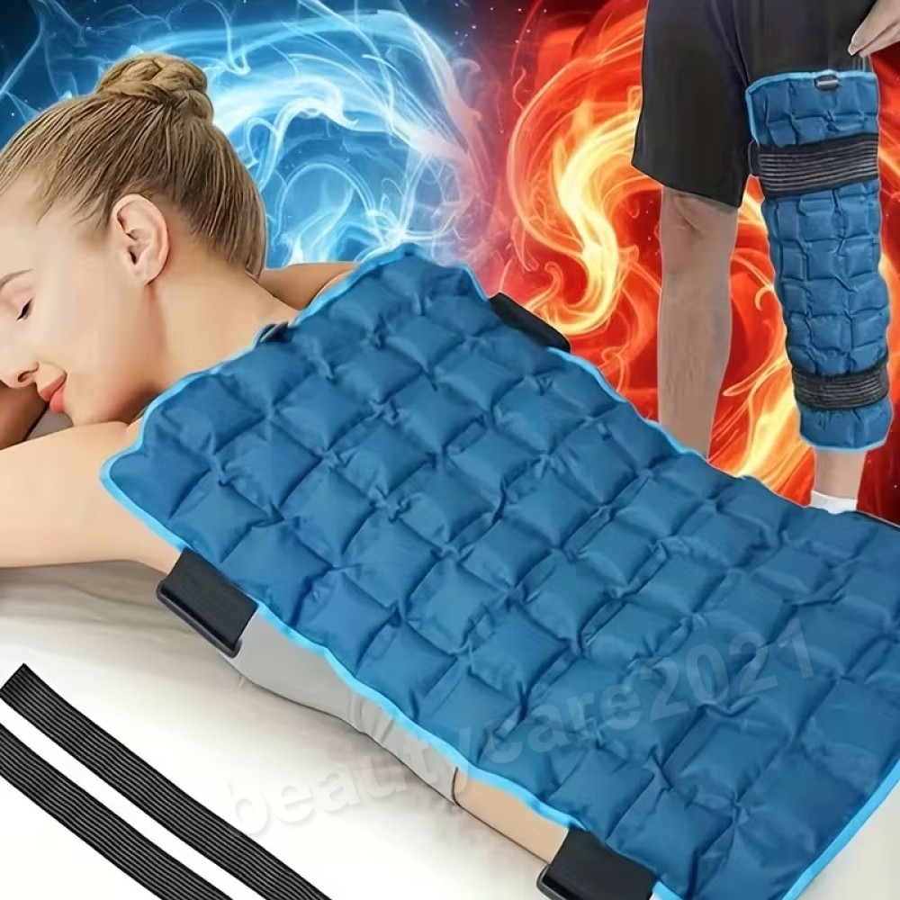 Self-Priming Large Ice Pack for Back/Waist/Knee 13x22in Cold/Pack for First Aid