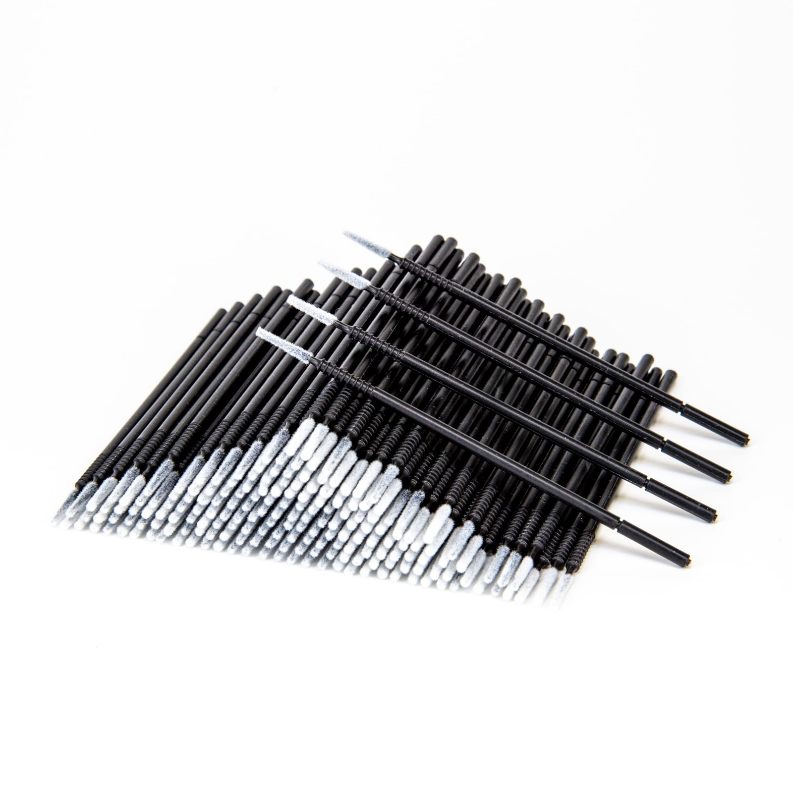 i-Laesh 200pcs Micro Brushes - Precision Microswabs 200 pcs, Black-Pro Grip