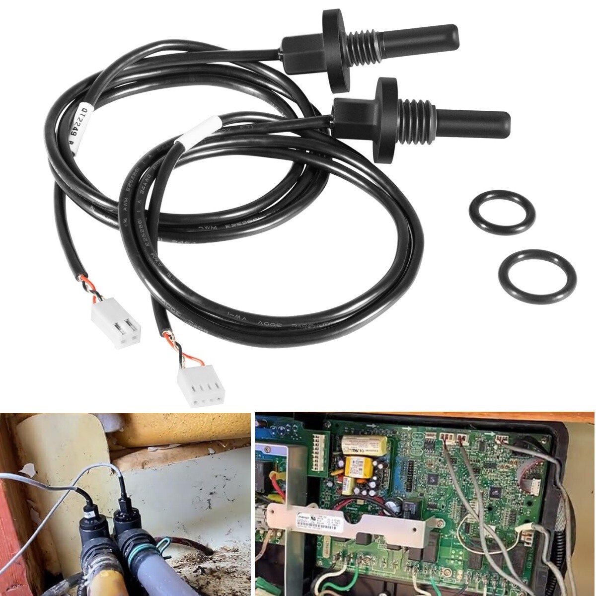 Hi-Limit/Temp Sensor Kit for Watkins Hot Springs Spa No-Fault Heater 39525/39530