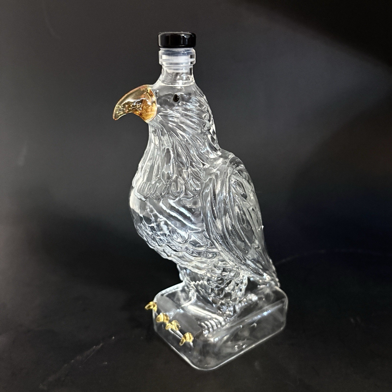 Whiskey Lover's Eagle Glass Bottle Unique Decanter Ideal For Bar Collection