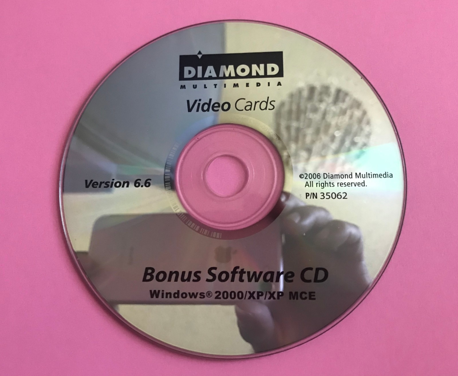 Diamond Multimedia Video Cards CD Installation Ver :6.6 P/N 35062