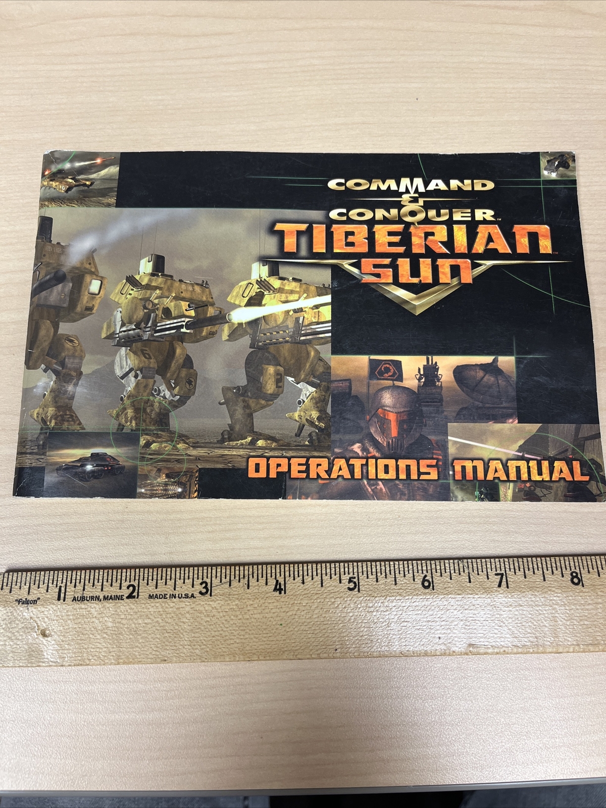 Command & Conquer: Tiberian Sun Manual Only Great Condition Westwood Manual Only