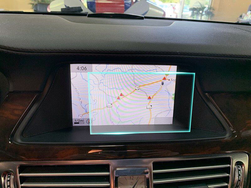 Crystal Clear Screen Protector for 2013 Mercedes Benz CLS550 Vehicle Navigation