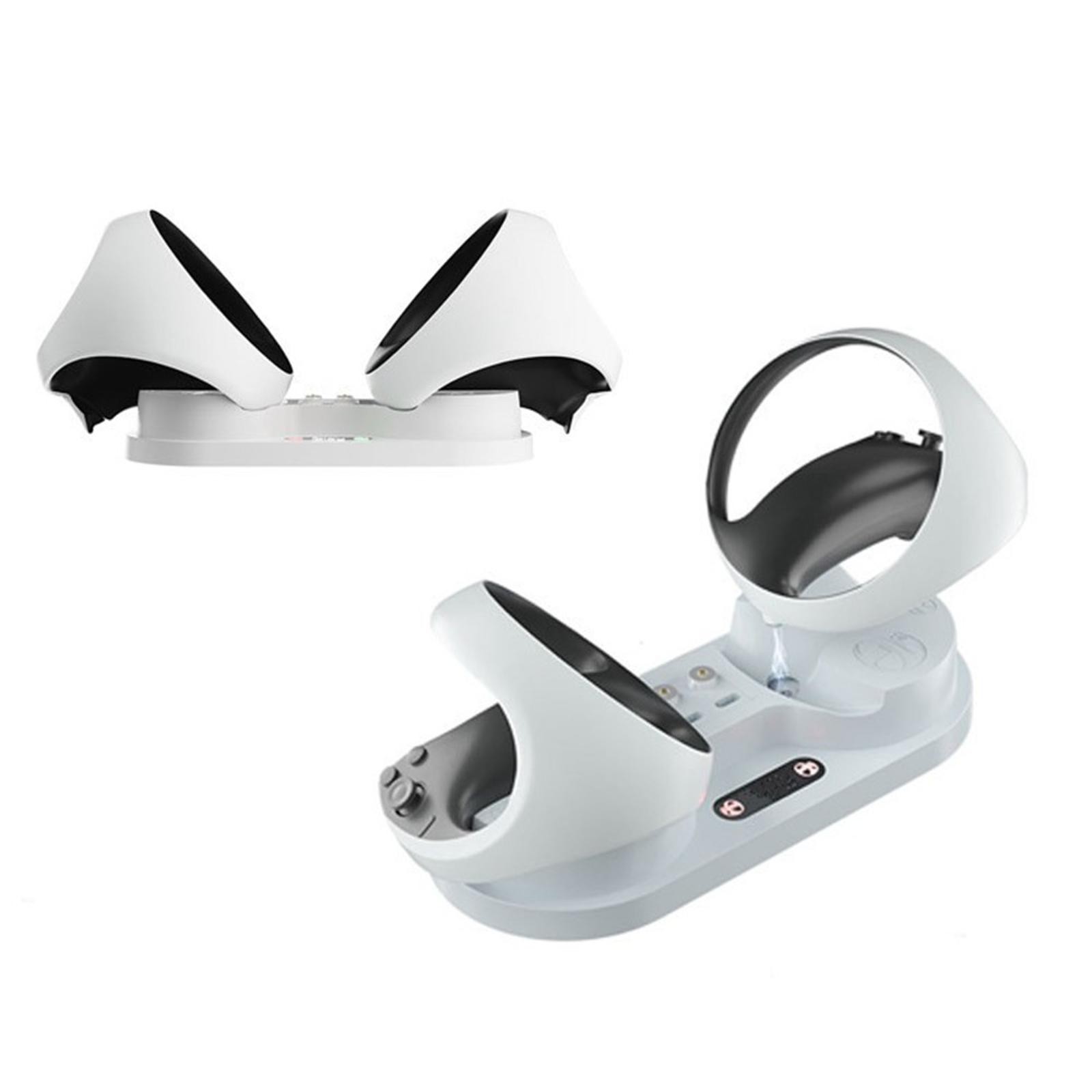 Dual Charging Dock Station Stand Base Charger For PS5 PS VR2 Controllers Console
