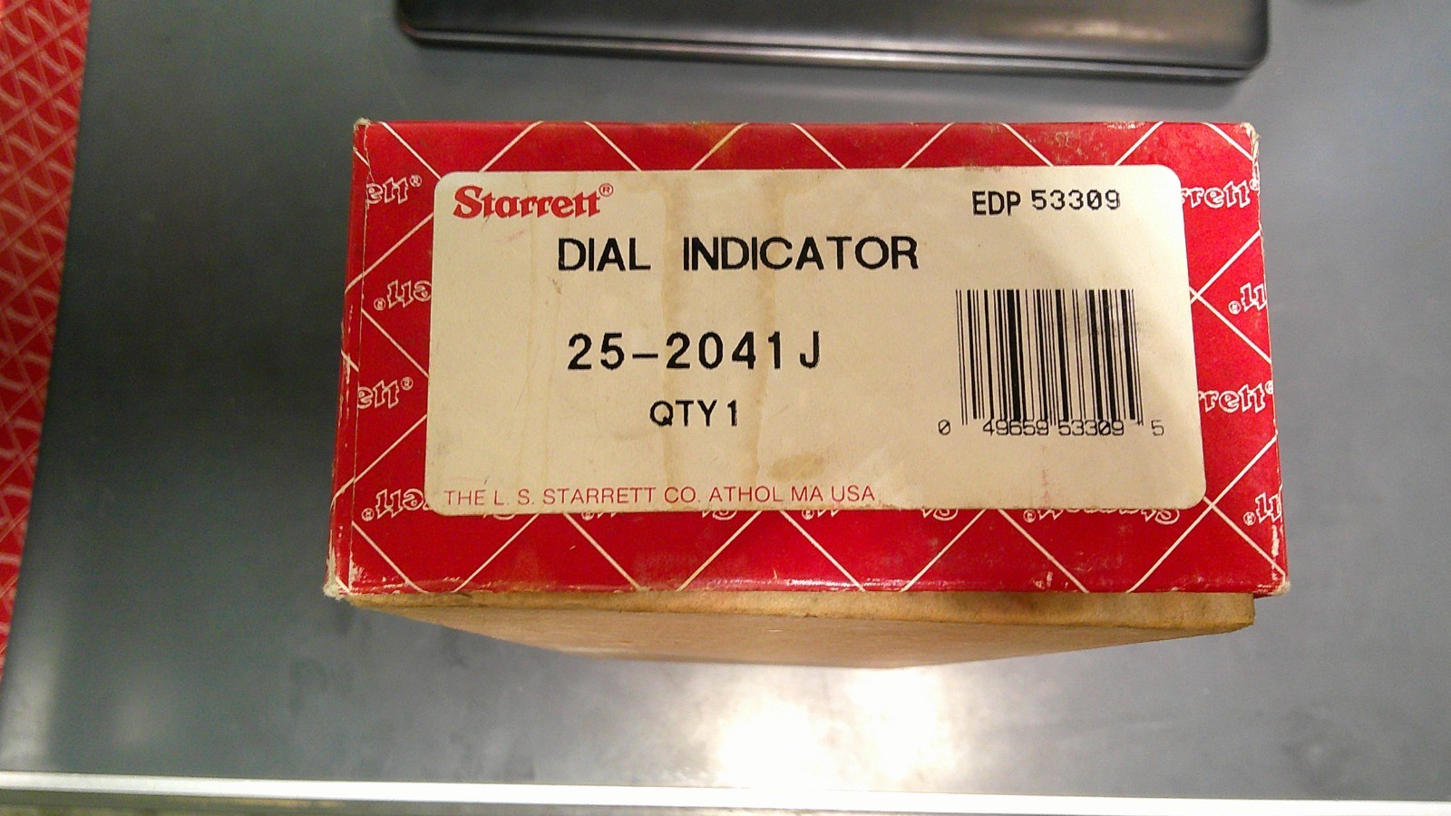 Starrett Dial Indicator - 25-2041J - Check the Pics!