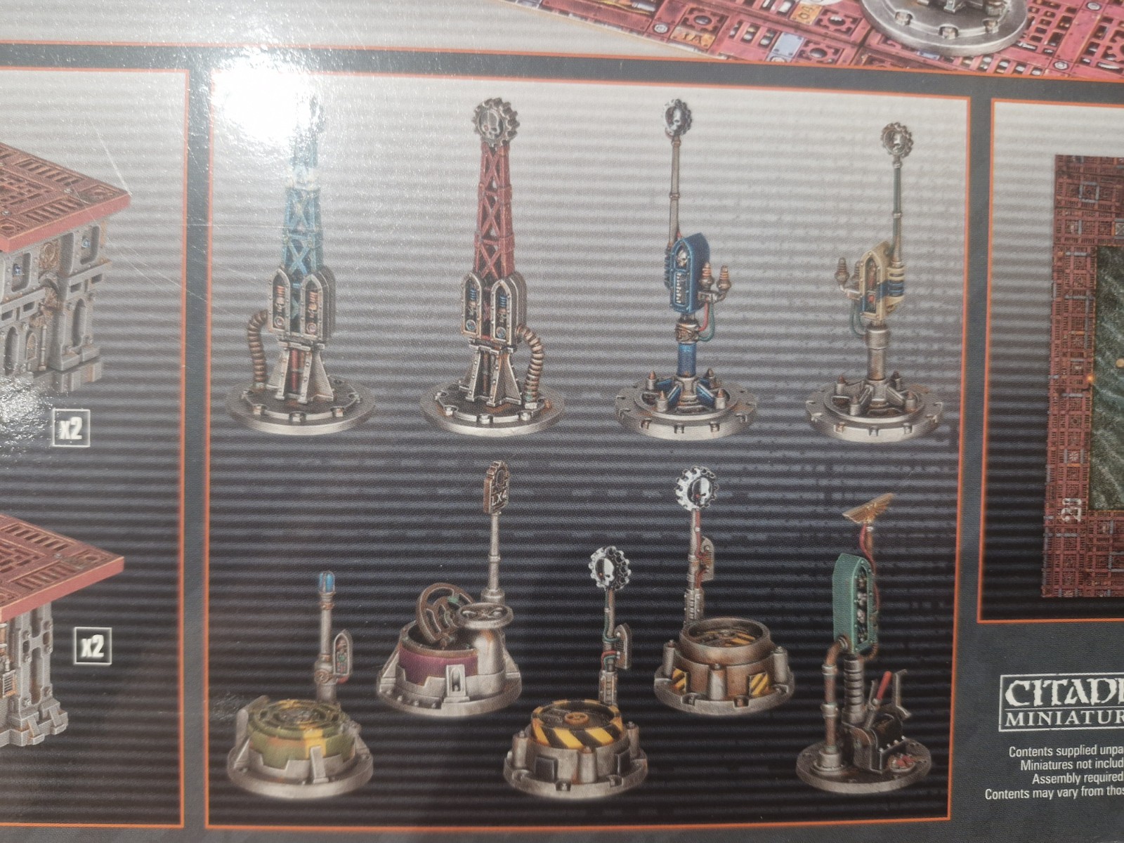 Sector Mechanicus/ Shadowwar Armageddon terrain. OOP. Bheta Decima Terrain. B