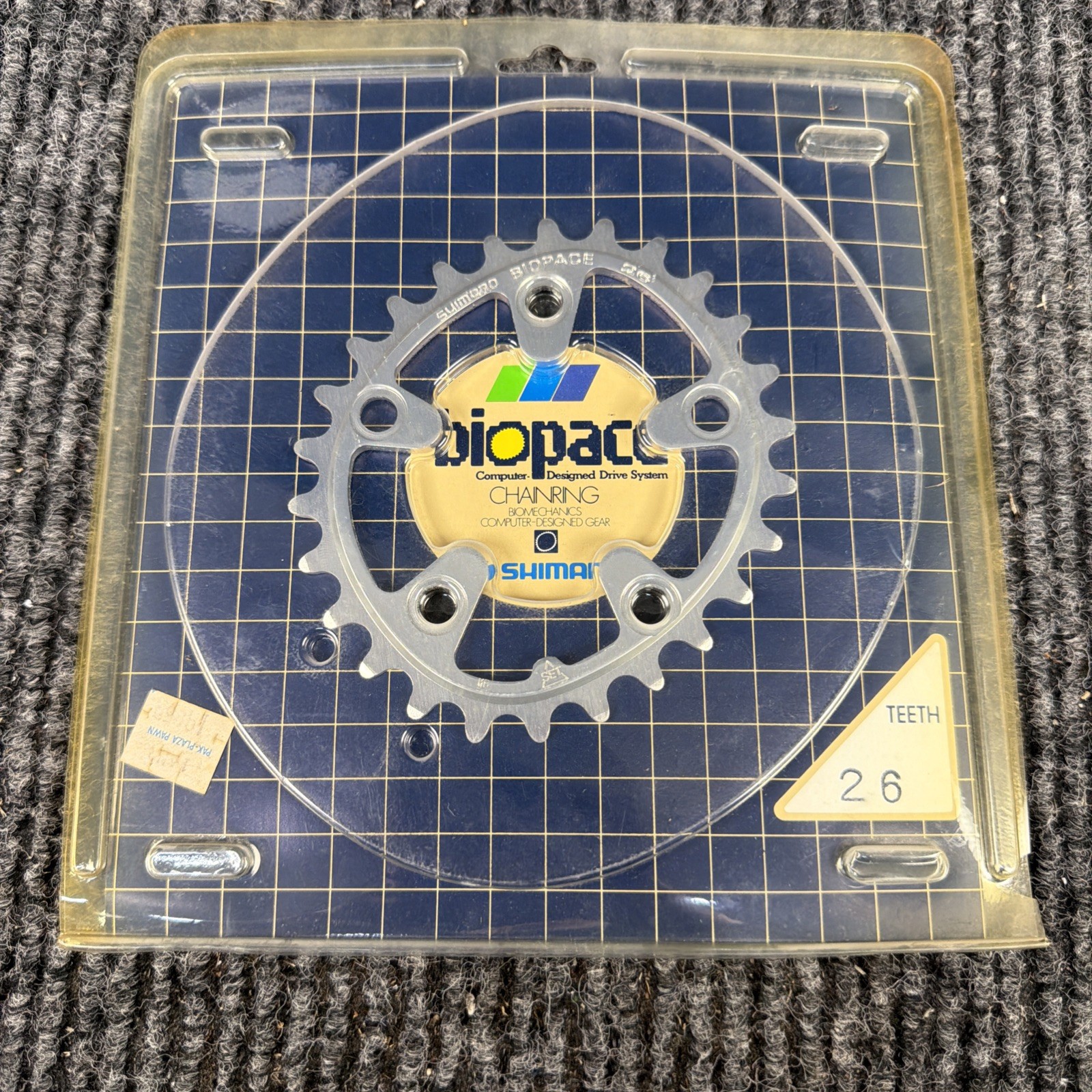 Vintage Shimano Biopace Chainring 26 Teeth New In Package