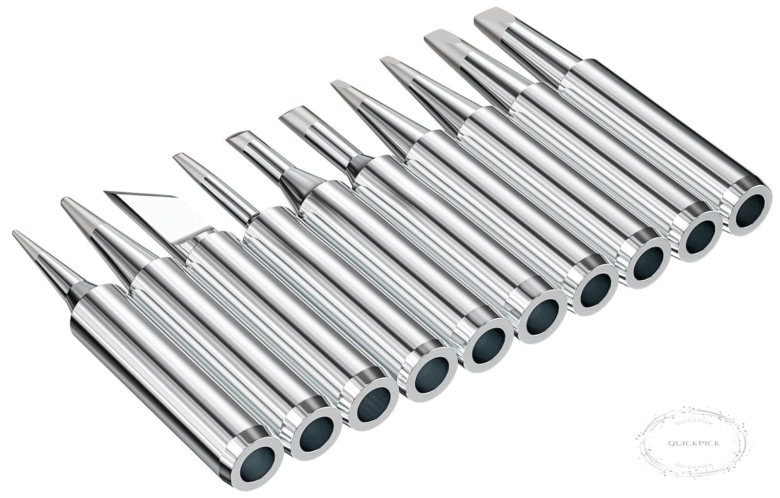 10 Pcs 900M Soldering Iron Tips, Replacement Soldering Tips, For HAKKO, Atten,