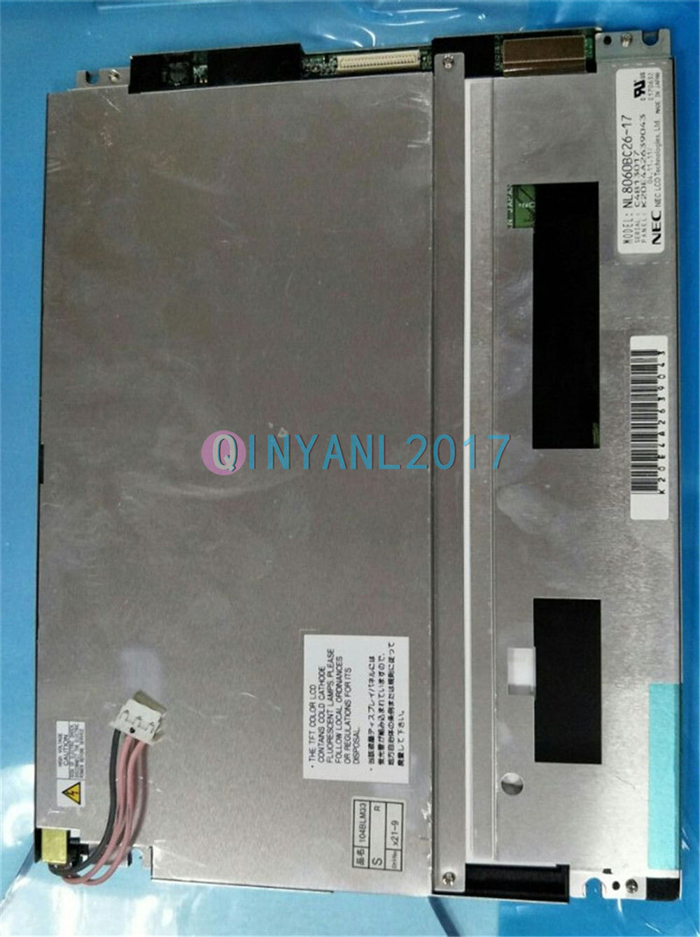 10.4" 800*600 Resolution NEC NL8060BC26-17 LCD screen panel