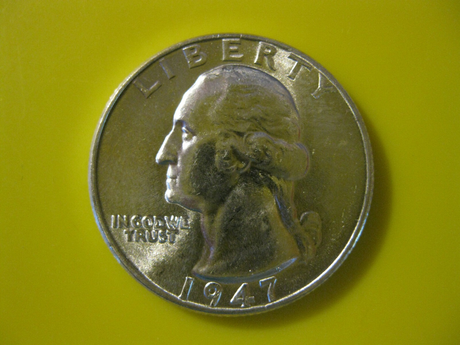 1947 Washington Quarter Dollar Gem BU!