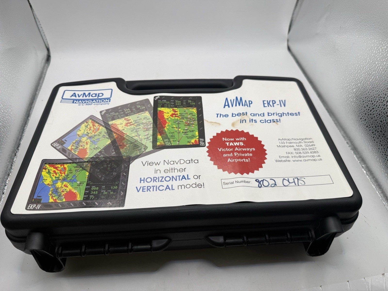 AvMap EKP IV  Aviation GPS kit, NEW OLD STOCK