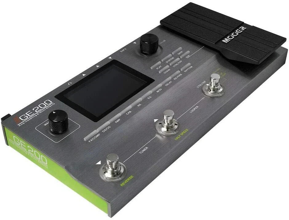 Mooer GE-200 Amp Modeling Electric Guitar Digital Multi-Effects Processor Pedal