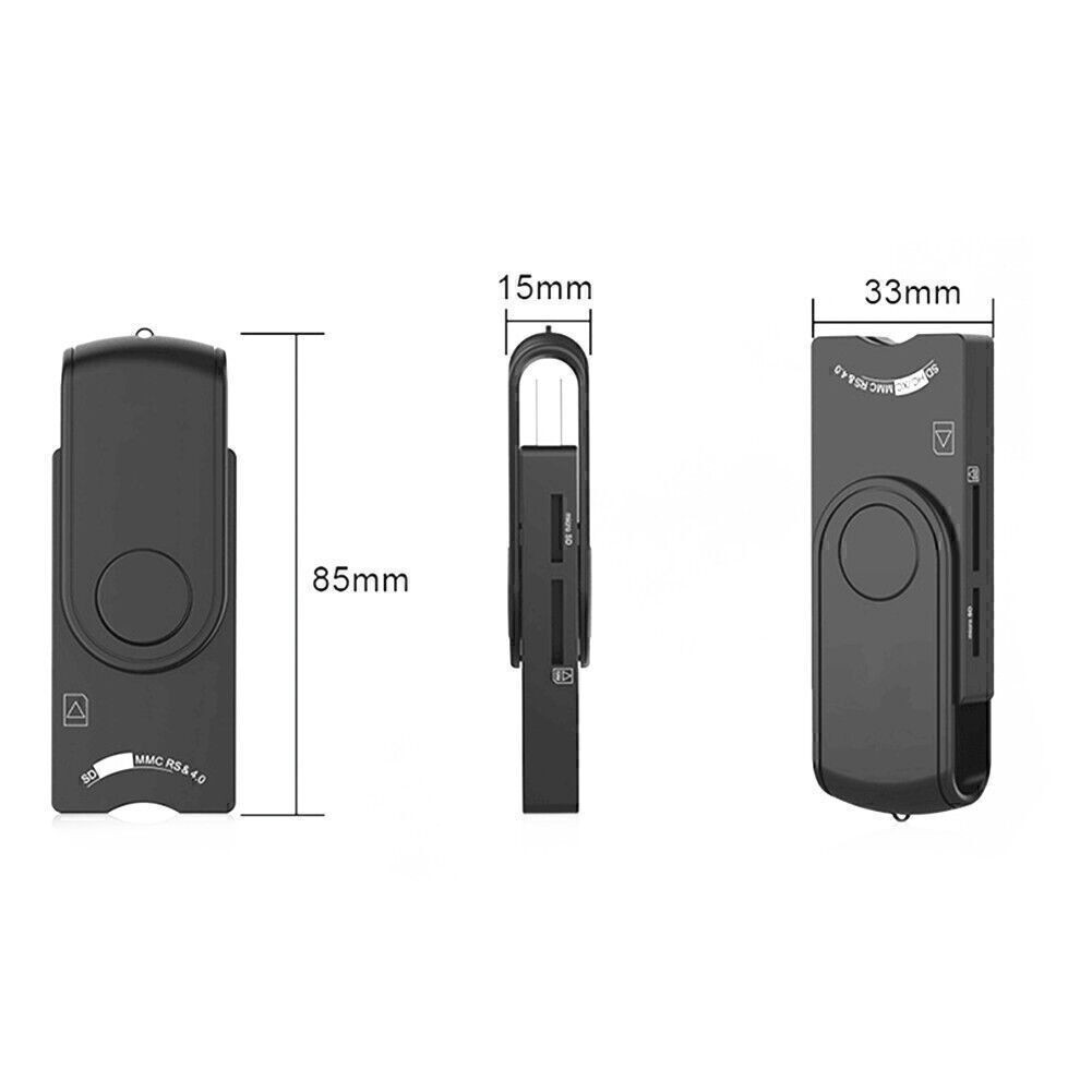 Smart Card Reader micro SD/TF memory ID Bank EMV sim cloner connector adapter