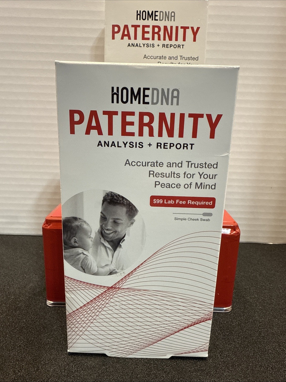 HOMEDNA Home DNA Collection Kit Paternity Analysis Report New Sealed