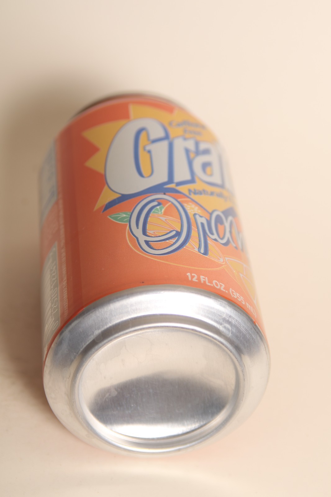 Graf's Orange soda can