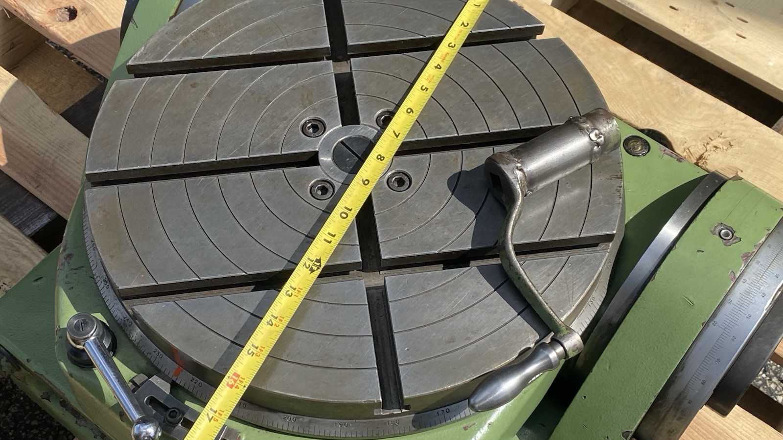 Walter RIS400 G Precision Tilting Rotary Table Horizontal Vertical Boring Mill ￼