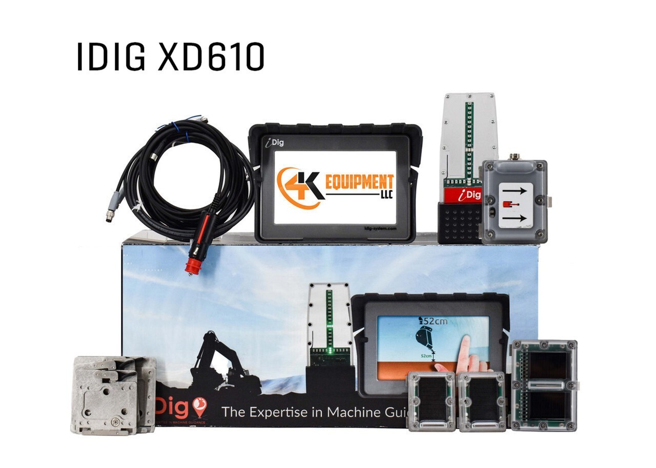 OPEN BOX iDig Touch XD610 2D Excavator Grade Control System