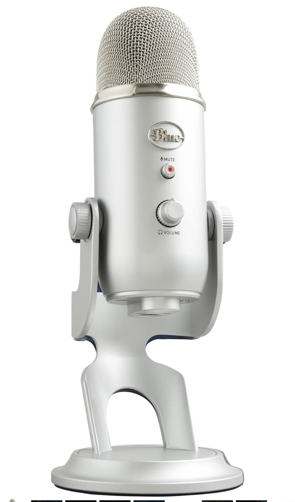 Logitech for Creators Blue Yeti Premium USB Microphone*open Box