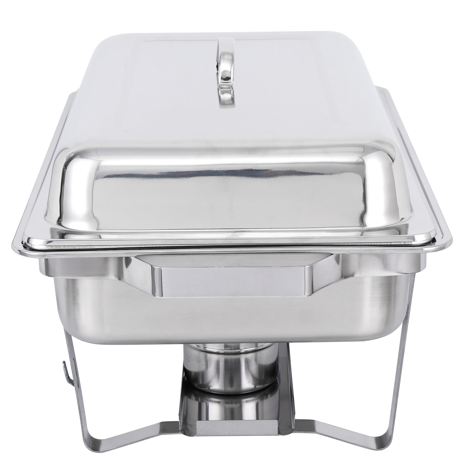 8Pack Stainless Steel Rectangular Chafing Dish Full Size Buffet Catering 8 Quart