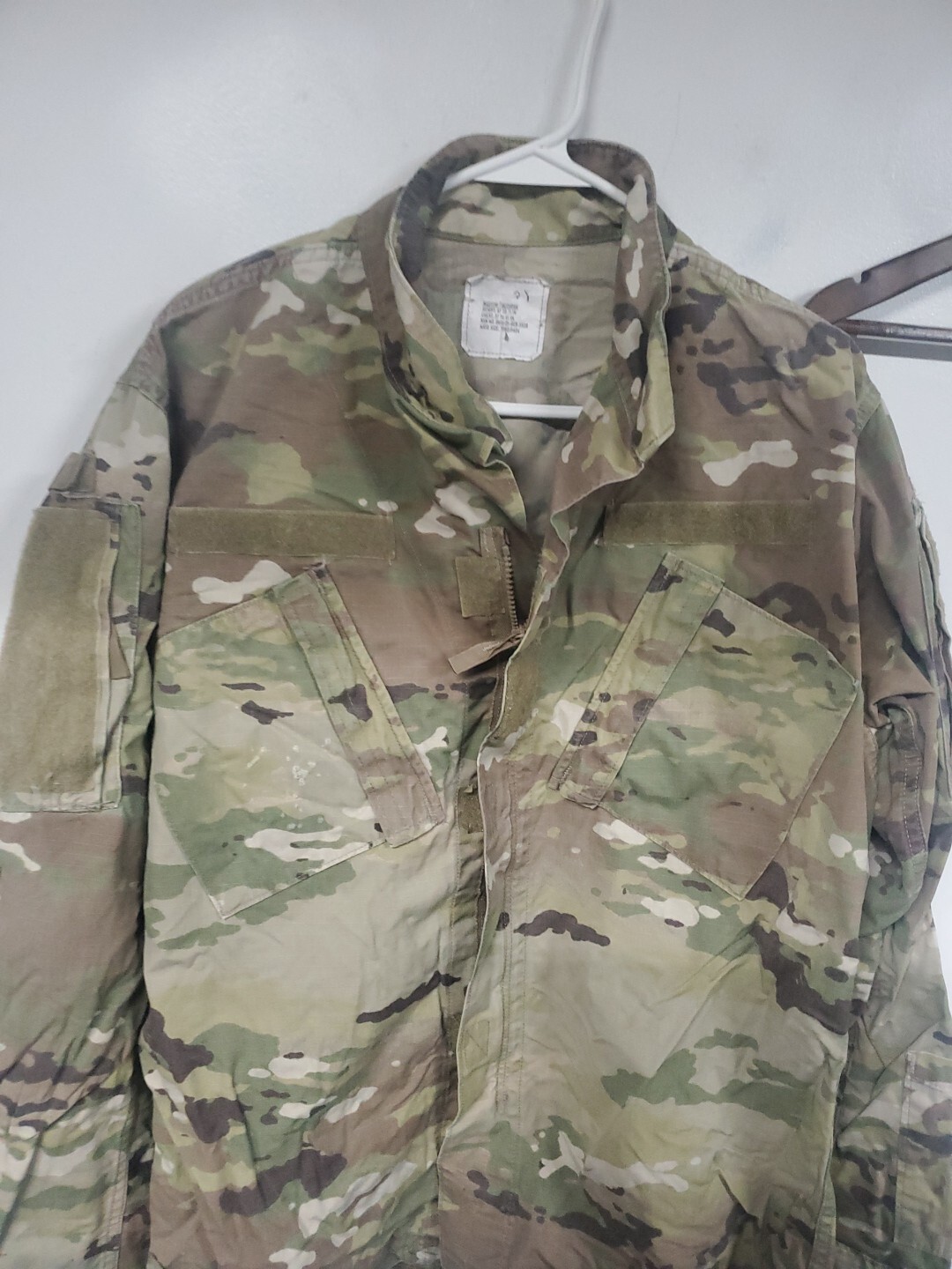 USGI Scorpion W2 OCP Combat Uniform top jacket medium Regular  50/50 Z