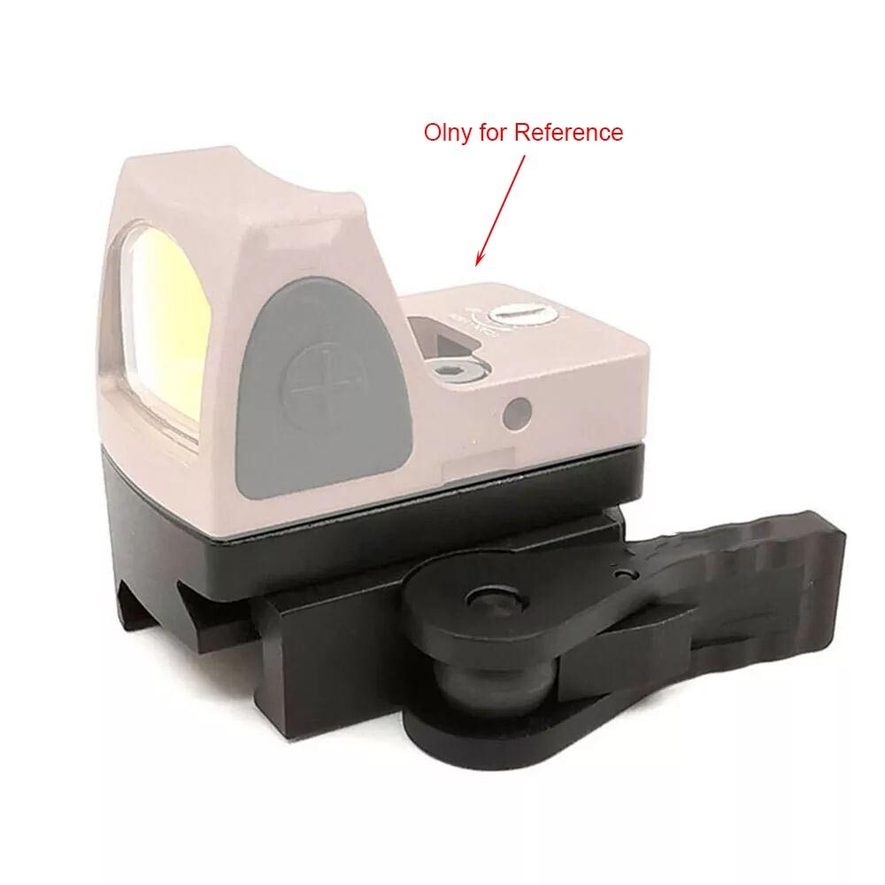 Fits DOC/RMR QD Mount Mini Red Dot Sight Auto Lock Riser Plate Picatinny