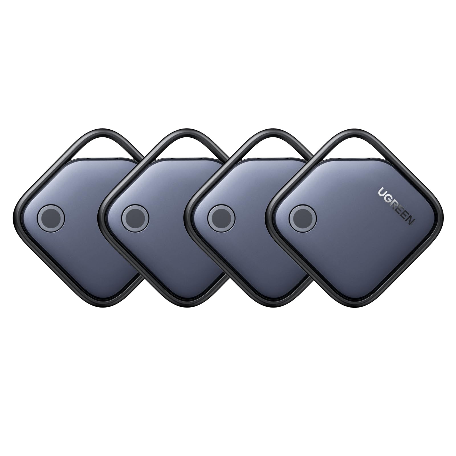 UGREEN Air Tracker Tags (iOS Only) 4 Pack, 2-Year Replaceable Battery Bluetooth