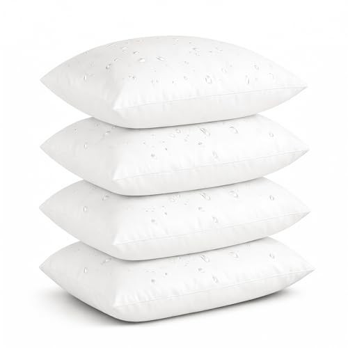 12x20 Outdoor Pillow Inserts (Pack of 4) - Square 12 x 20 (Pack of 4)