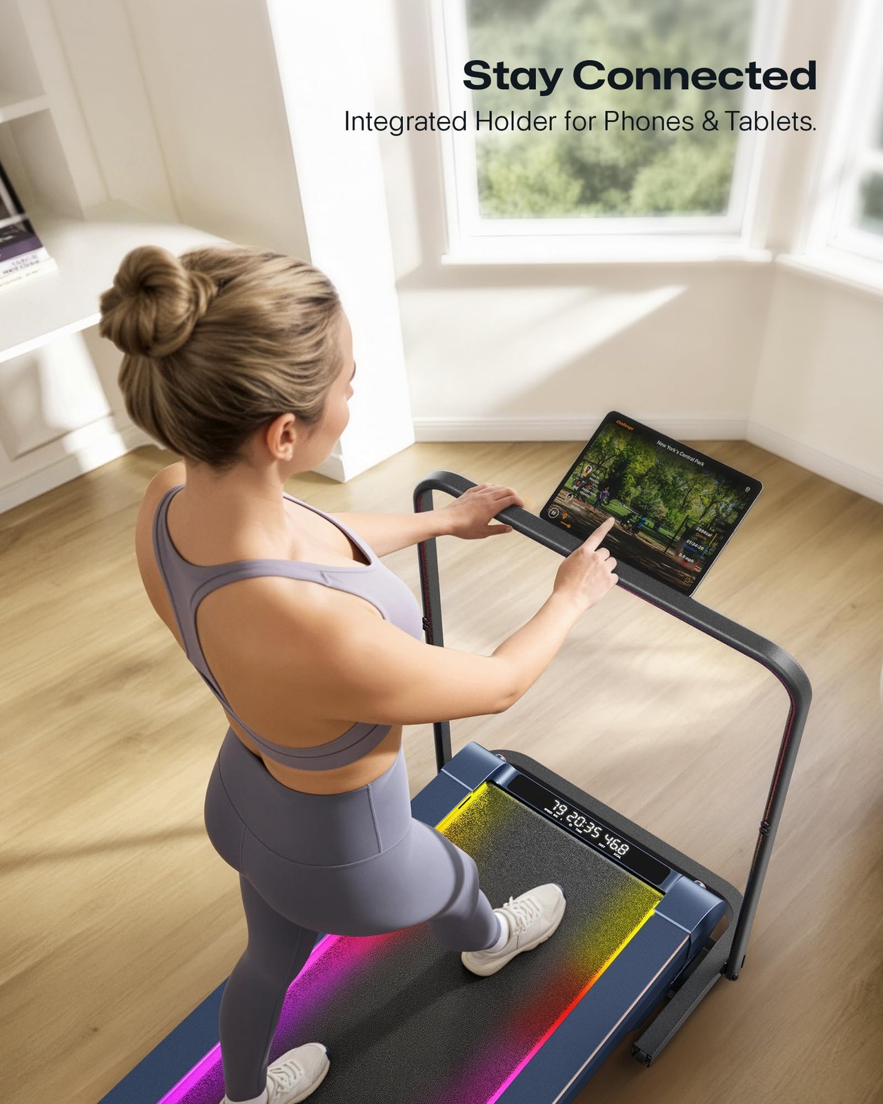 Universal Walking Pad Handle Bar Transform Your Walking Pad into Treadmill