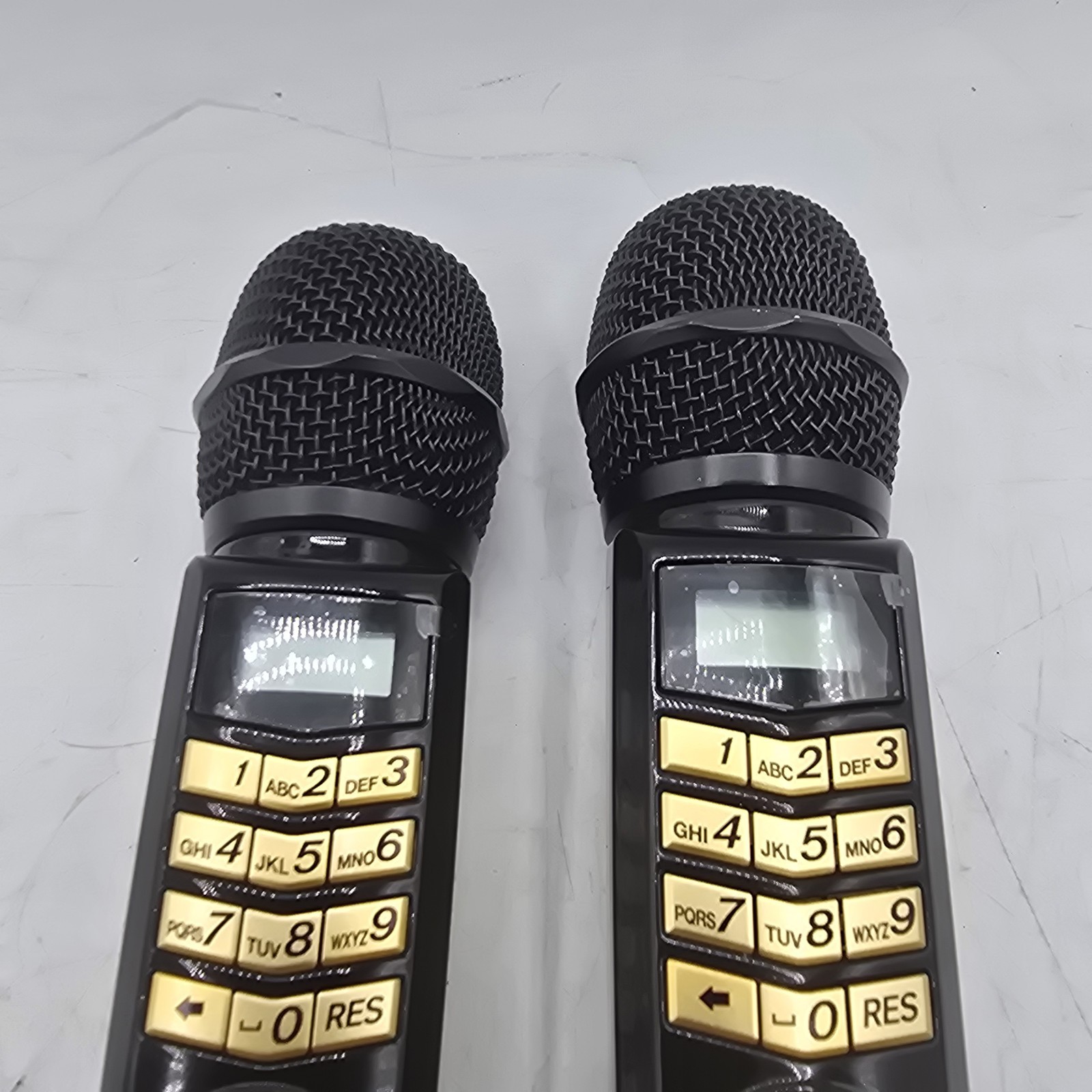 Magic Sing ET23KH Karaoke Wireless Microphone Mic Pair Tested Works