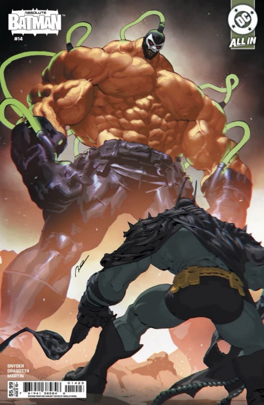 Absolute Batman #14 2nd Print Cvr B Gerald Parel 2026