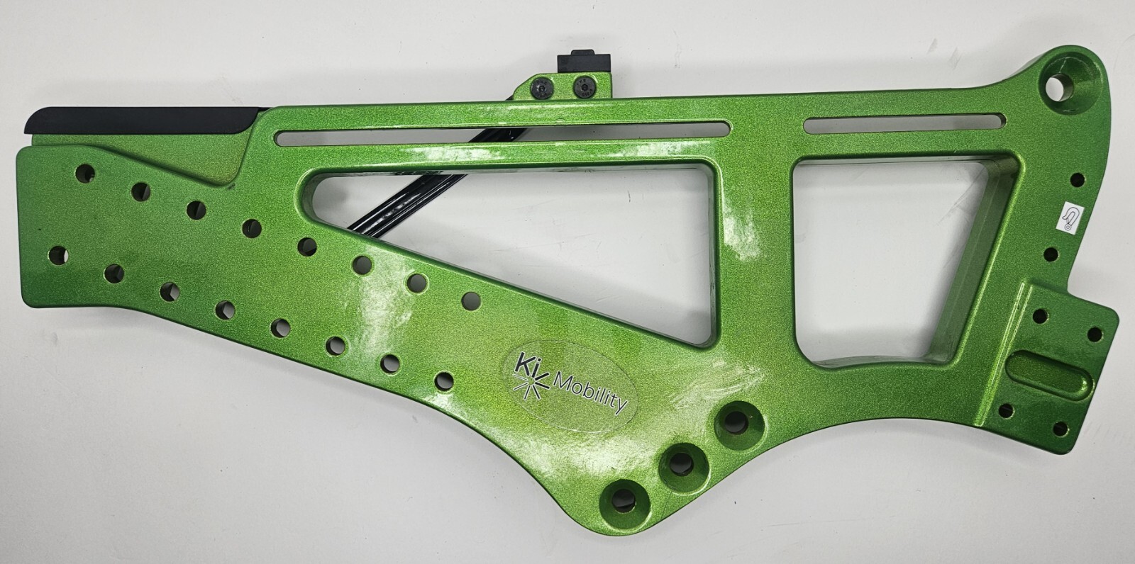 Ki Mobility Liberty FT Wheelchair Parts Right Side Frame Green Replacement