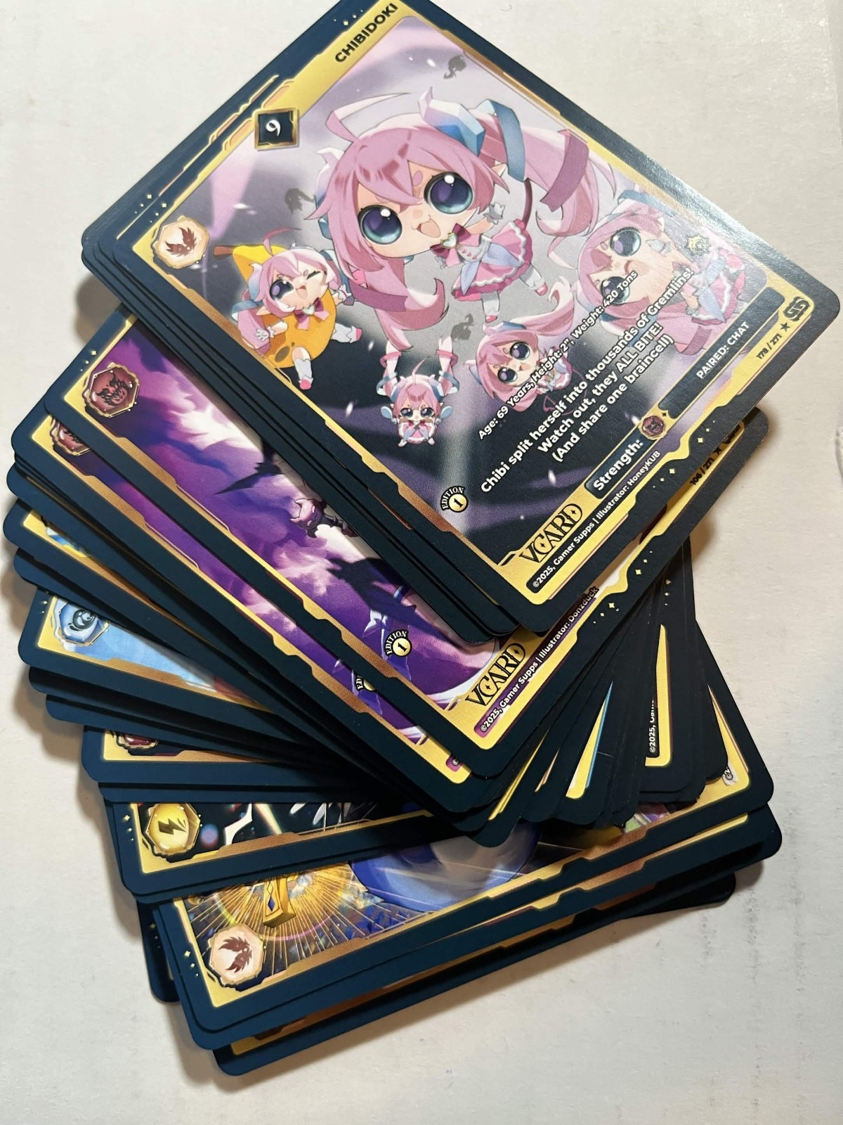 Gamersupps Vcard PL9 [NON HOLO RARES] [singles]