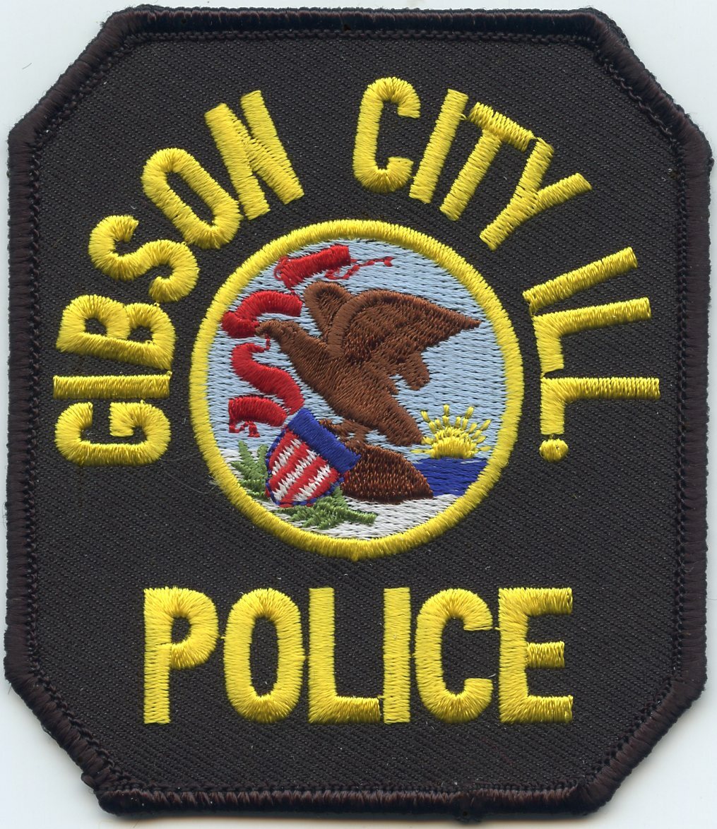 GIBSON CITY ILLINOIS IL POLICE PATCH