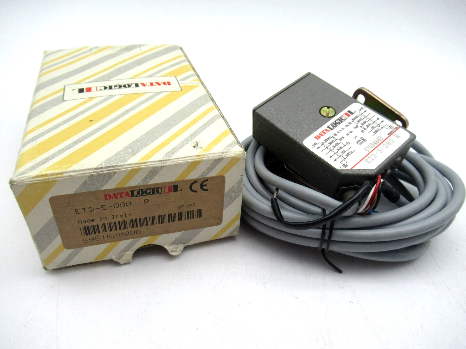 Datalogic ET3-5-D80 Photoelectric Sensor 9784849 *Great Condition*