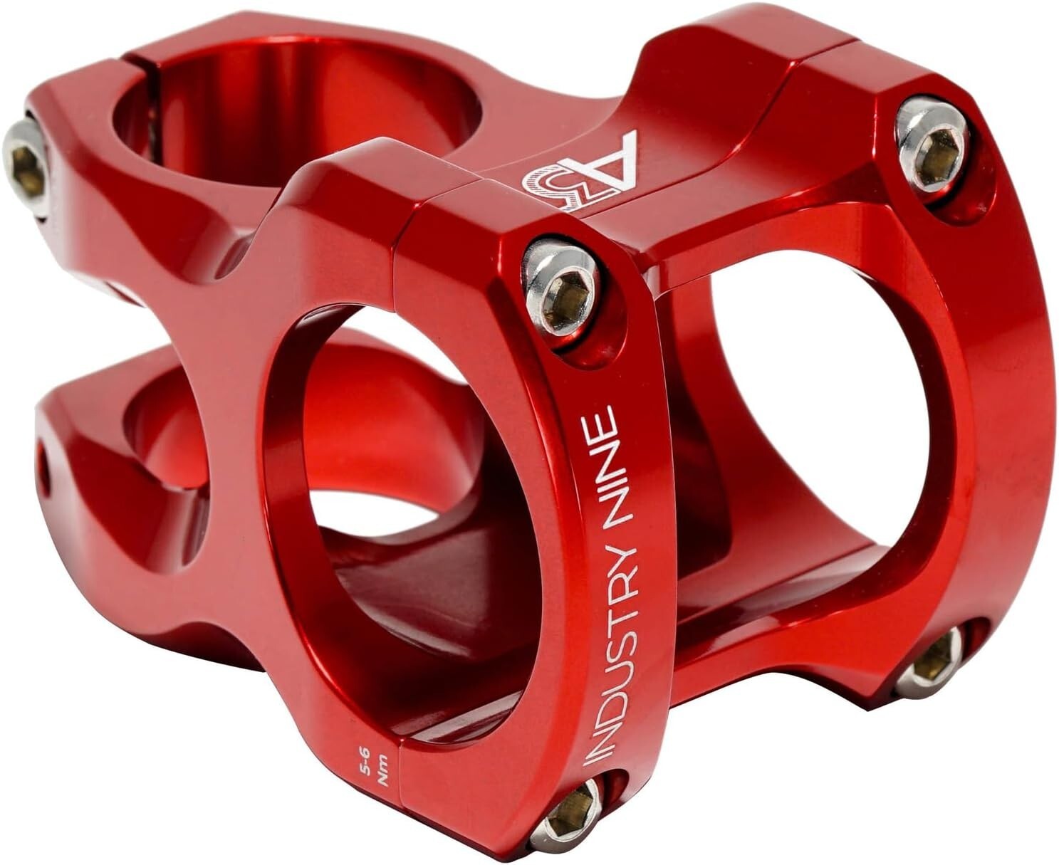 Industry Nine A35 MTB Mountain Bike Bicycle Stem Red +/- 8 degree 35.0 x 50mm